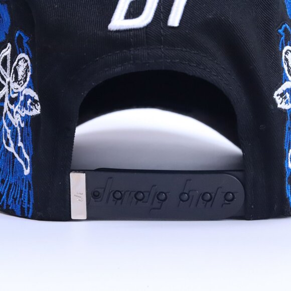 NWT Sad Boy Angel Azul by Dandy Hats x Junior H β Embroidered Snapback - Picture 5 of 5